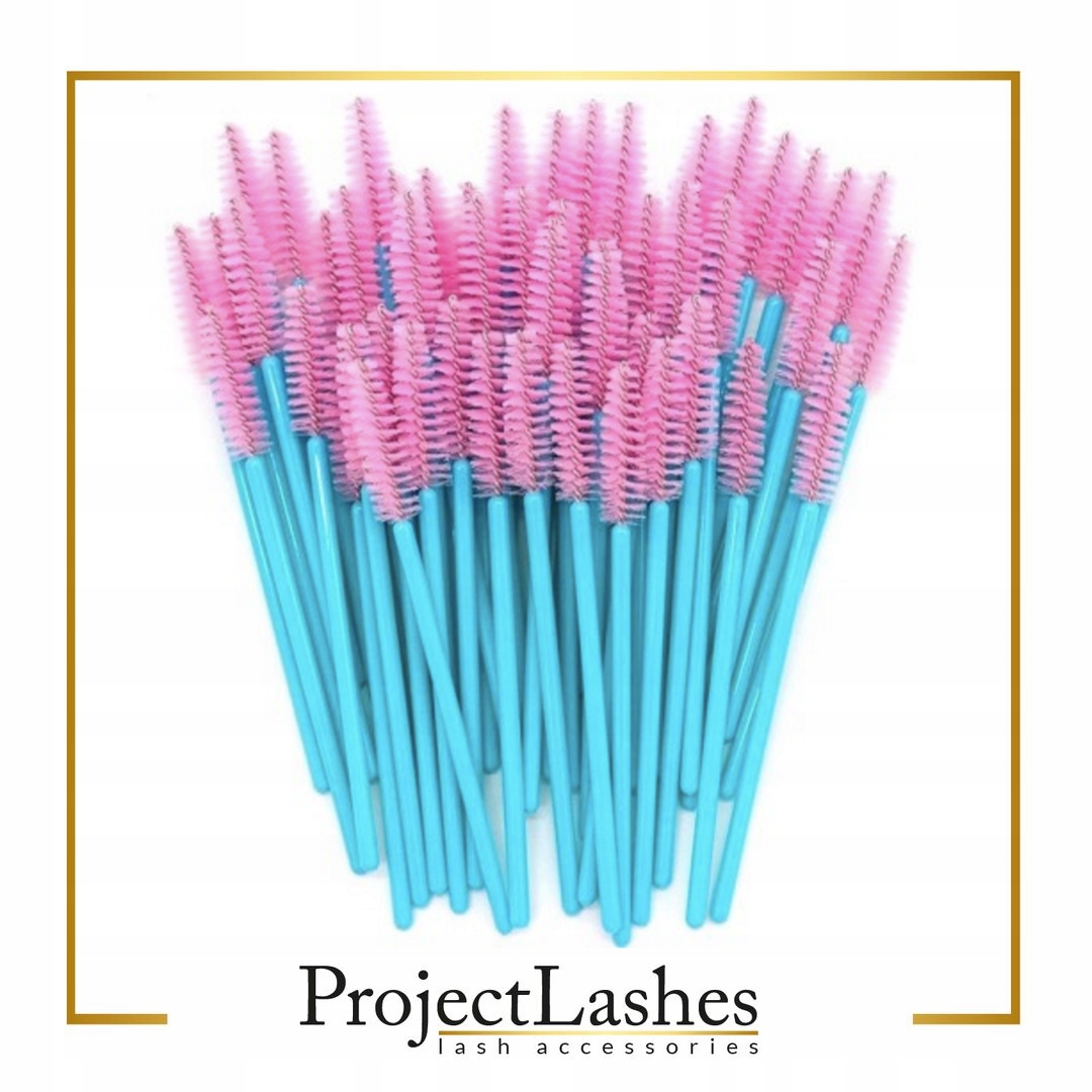 SZCZOTECZKA SPIRALKA DO RZĘS 50SZT ProjectLashes