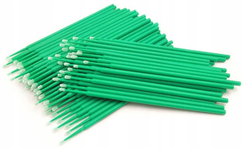 MIKRO APLIKATORY DO RZĘS 2mm ProjectLashes Green