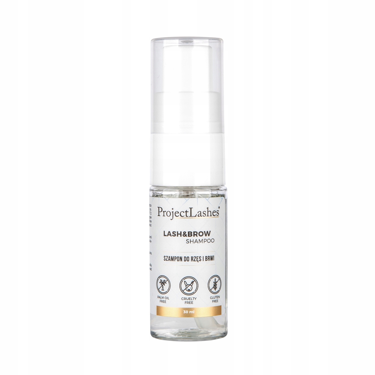 Szampon do rzęs i brwi ProjectLashes 30 ml łagodny
