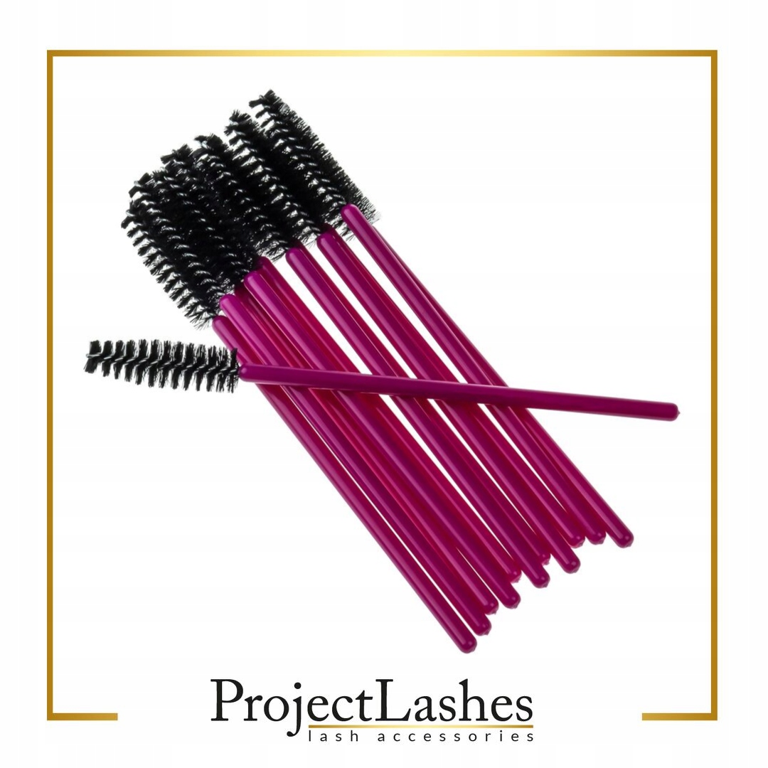 SZCZOTECZKA SPIRALKA DO RZĘS 50SZT ProjectLashes