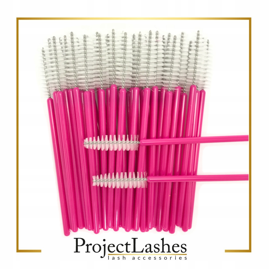 SZCZOTECZKA SPIRALKA DO RZĘS 50SZT ProjectLashes