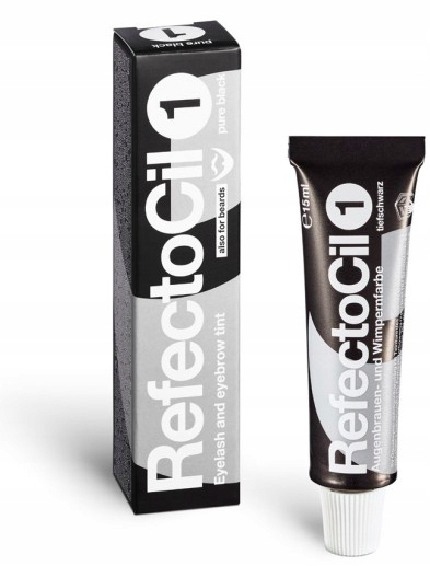 HENNA RefectoCil w żelu do Brwi rzęs CZARNA 15ml