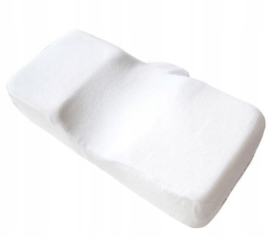 Poduszka stylistki rzęs Memory Foam Noble Lashes biała