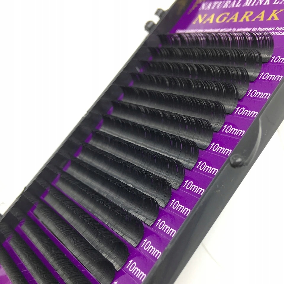 Rzęsy NAGARAKU Mink C 0,07 9mm 16 pasków