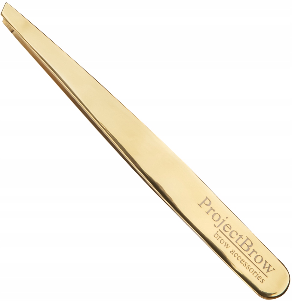 ProjectBrow precyzyjna pęseta do brwi GOLD