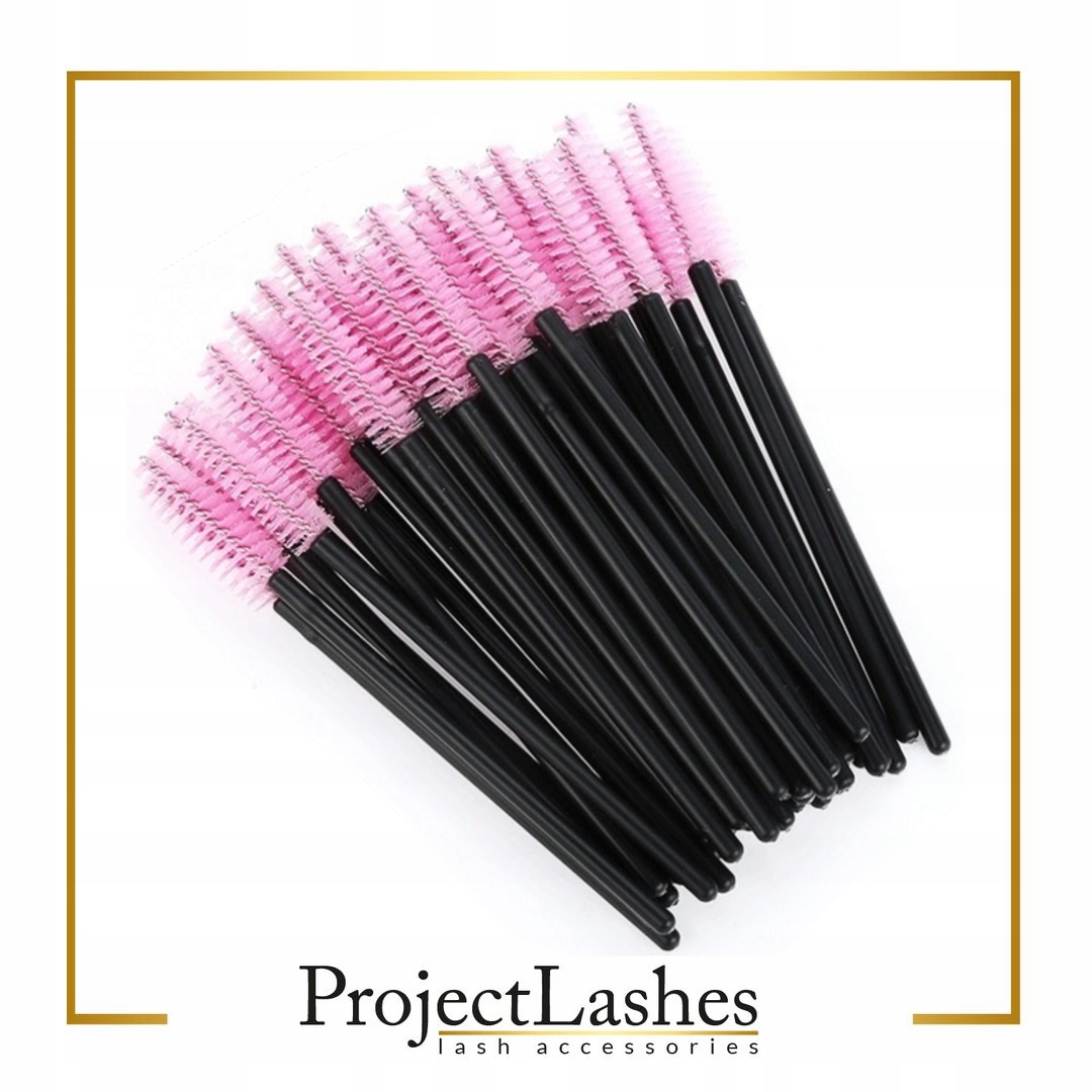 SZCZOTECZKA SPIRALKA DO RZĘS 50SZT ProjectLashes