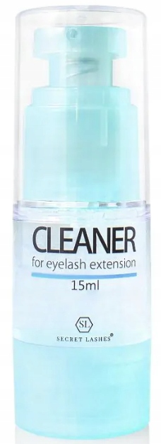 SECRET LASHES CLEANER DO RZĘS 15 ML Z DOZOWNIKIEM