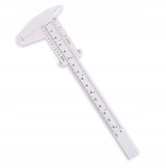 SUWMIARKA DO BRWI GEOMETRIA BRWI MIARKA DUŻA 15CM