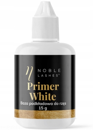 Primer Noble Lashes do rzęs WHITE 15g baza podkład