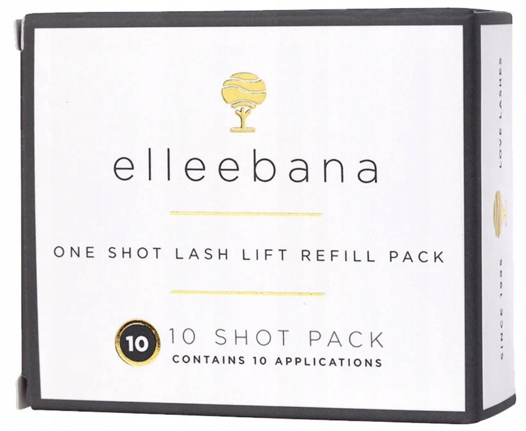 Elleebana Lash Lift Saszetki Uzupełniające 10 par