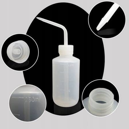 BUTELKA TRYSKAWKA 250ml BUTELECZKA DO MYCIA RZĘS