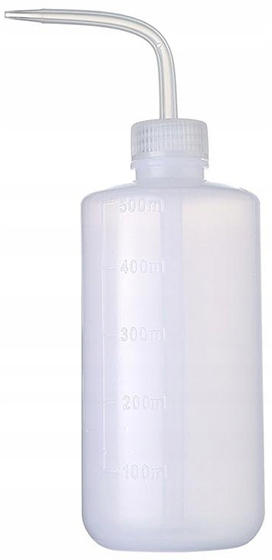 BUTELKA TRYSKAWKA 500ml BUTELECZKA DO MYCIA RZĘS