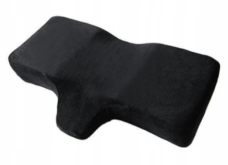 Poduszka stylistki rzęs Memory Foam Noble Lashes czarna