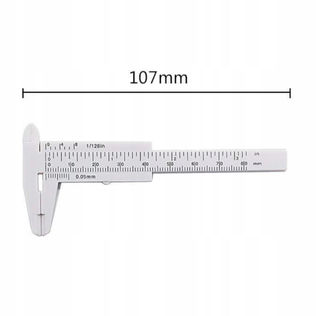 SUWMIARKA DO BRWI GEOMETRIA BRWI MIARKA MAŁA 8CM