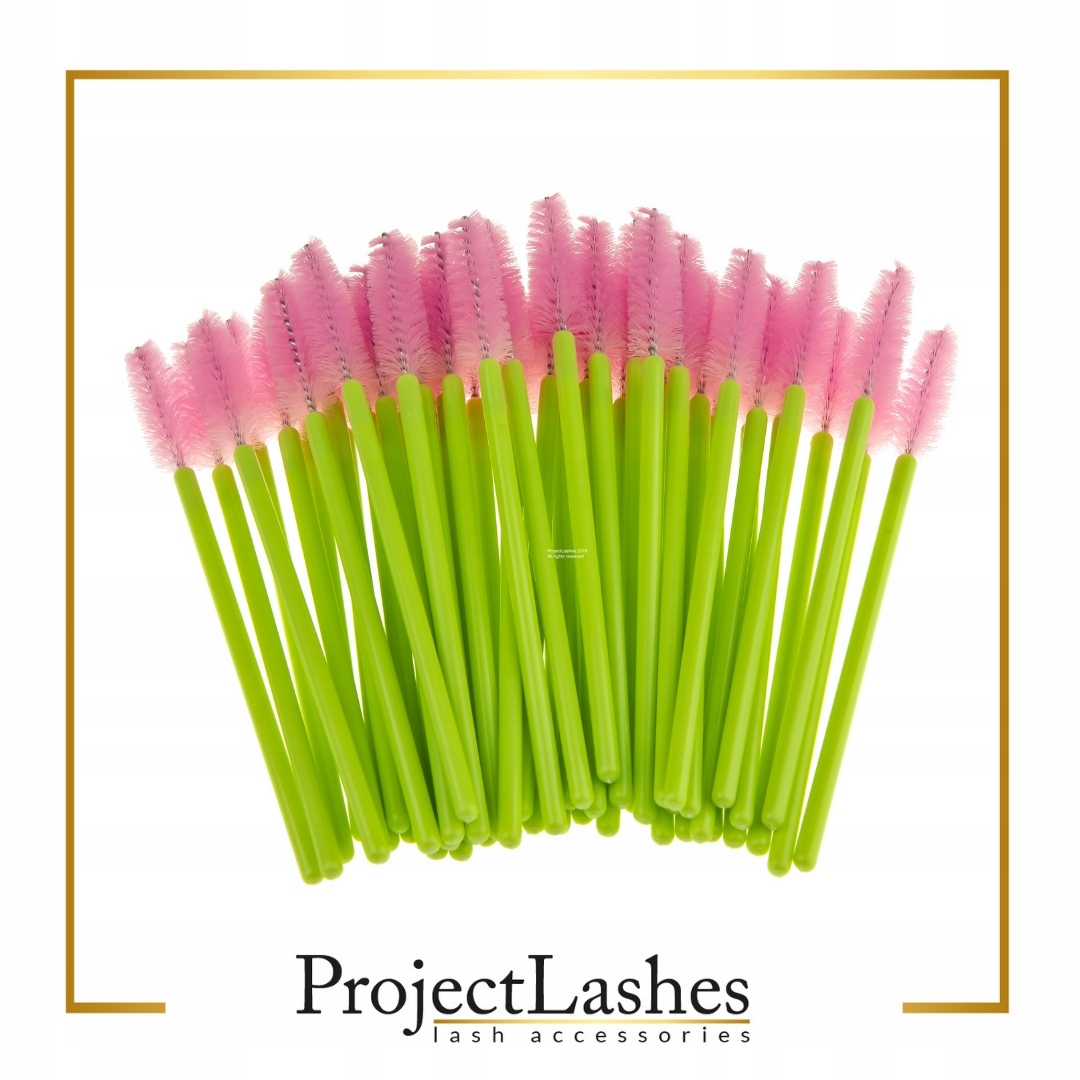 SZCZOTECZKA SPIRALKA DO RZĘS 50SZT ProjectLashes