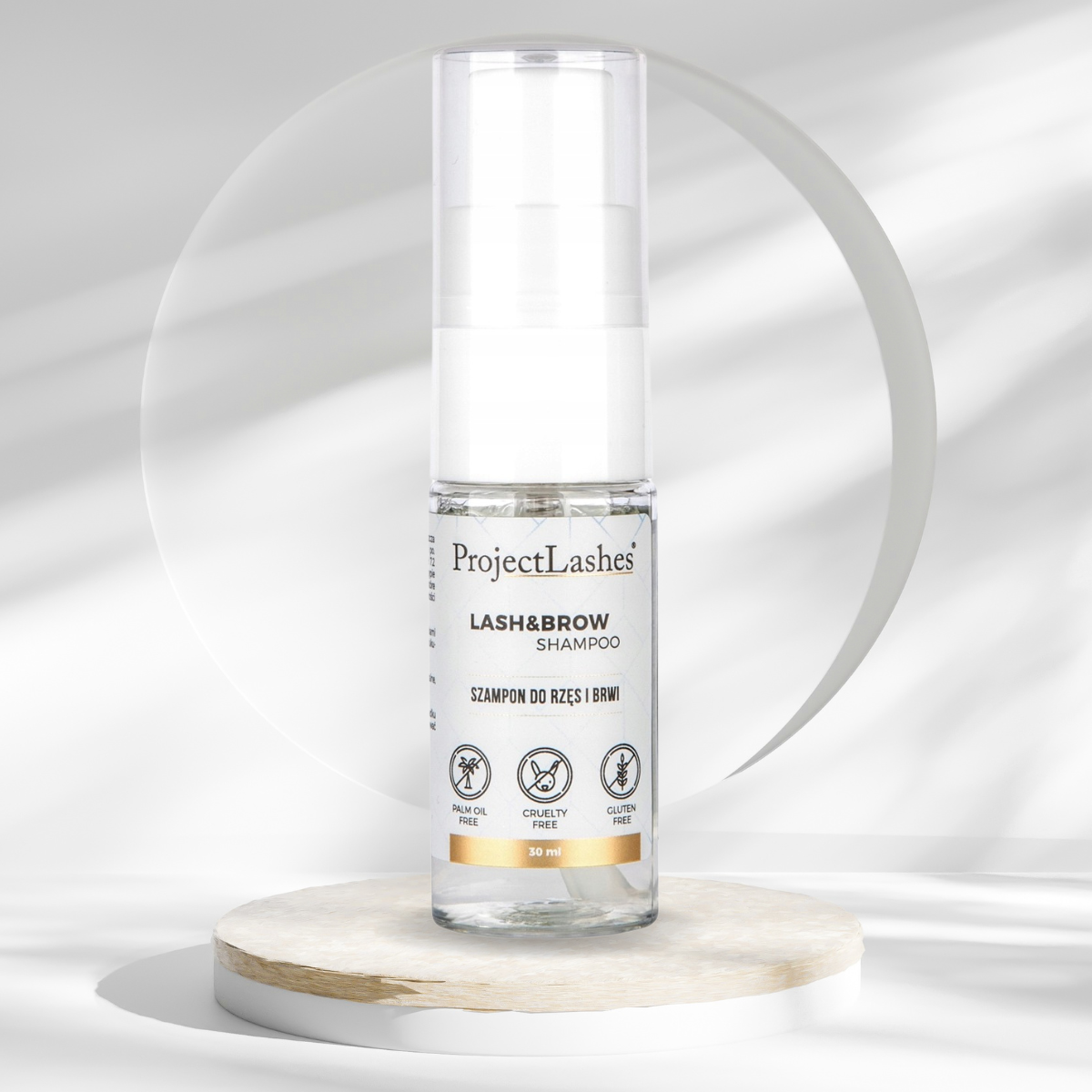 Szampon do rzęs i brwi ProjectLashes 30 ml łagodny