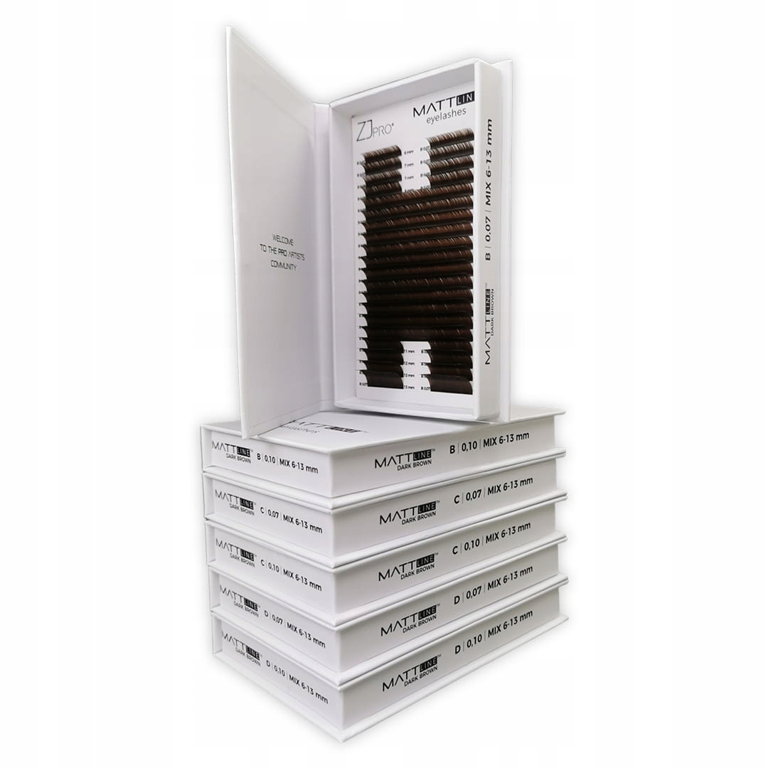 BRĄZOWE ZJ PRO MATTline DARK BROWN BRĄZ MIX C 0,10