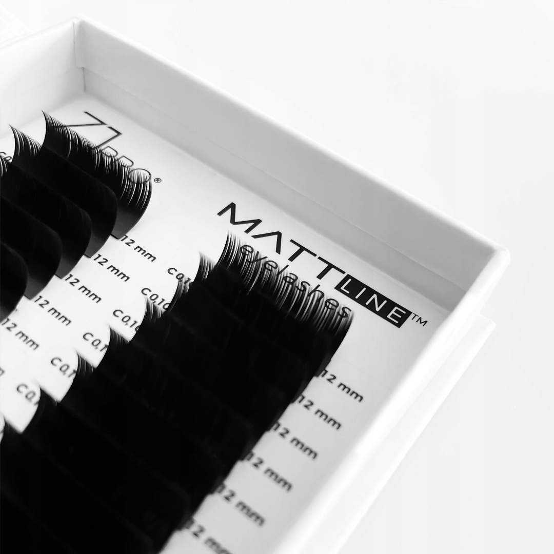 ZJPro RZĘSY MATTline eyelashes B 0,10 9mm ZJ PRO