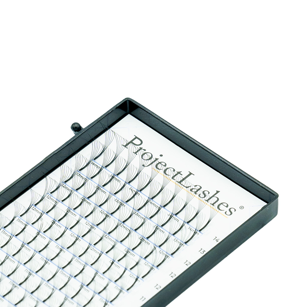 GOTOWE KĘPKI RZĘSY ProjectLashes skręt C 0,07 MIX