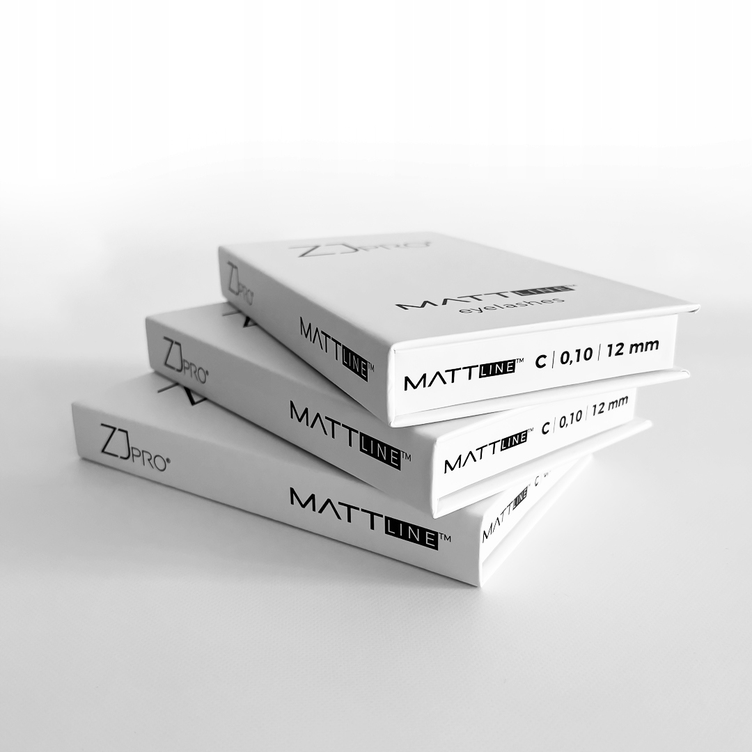 ZJPro RZĘSY MATTline eyelashes D 0,07 8mm ZJ PRO
