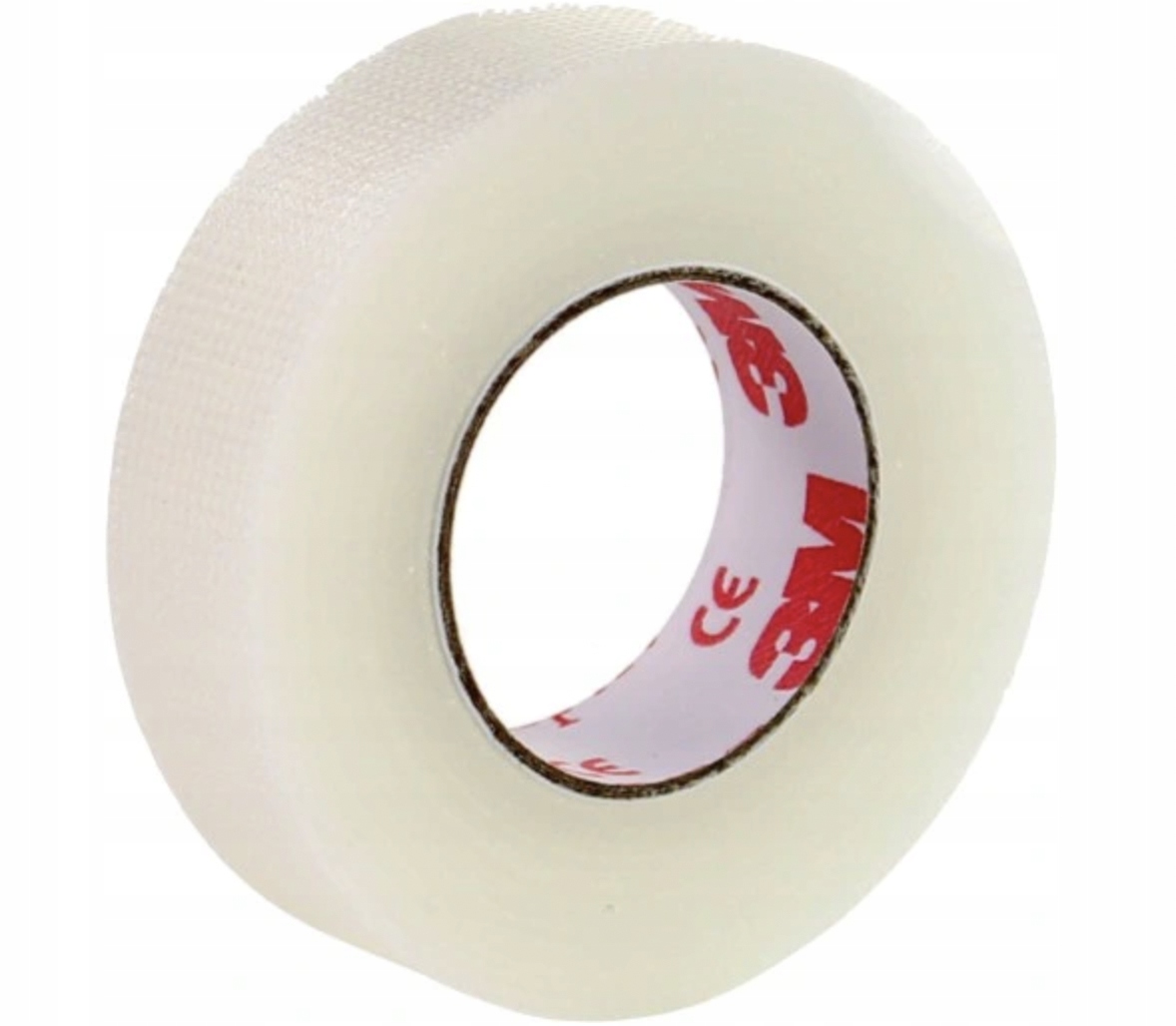 Taśma Transpore 1,25cm x 9,1m perforowana 24 szt.