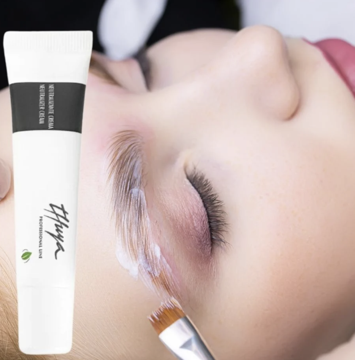 NEUTRALIZATOR THUYA do brwi i rzęs w KREMIE 15 ml
