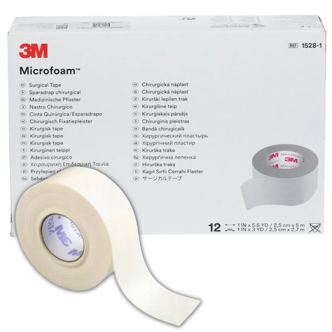 Taśma Microfoam 2,5cm x 5m piankowa 3M 12 szt.
