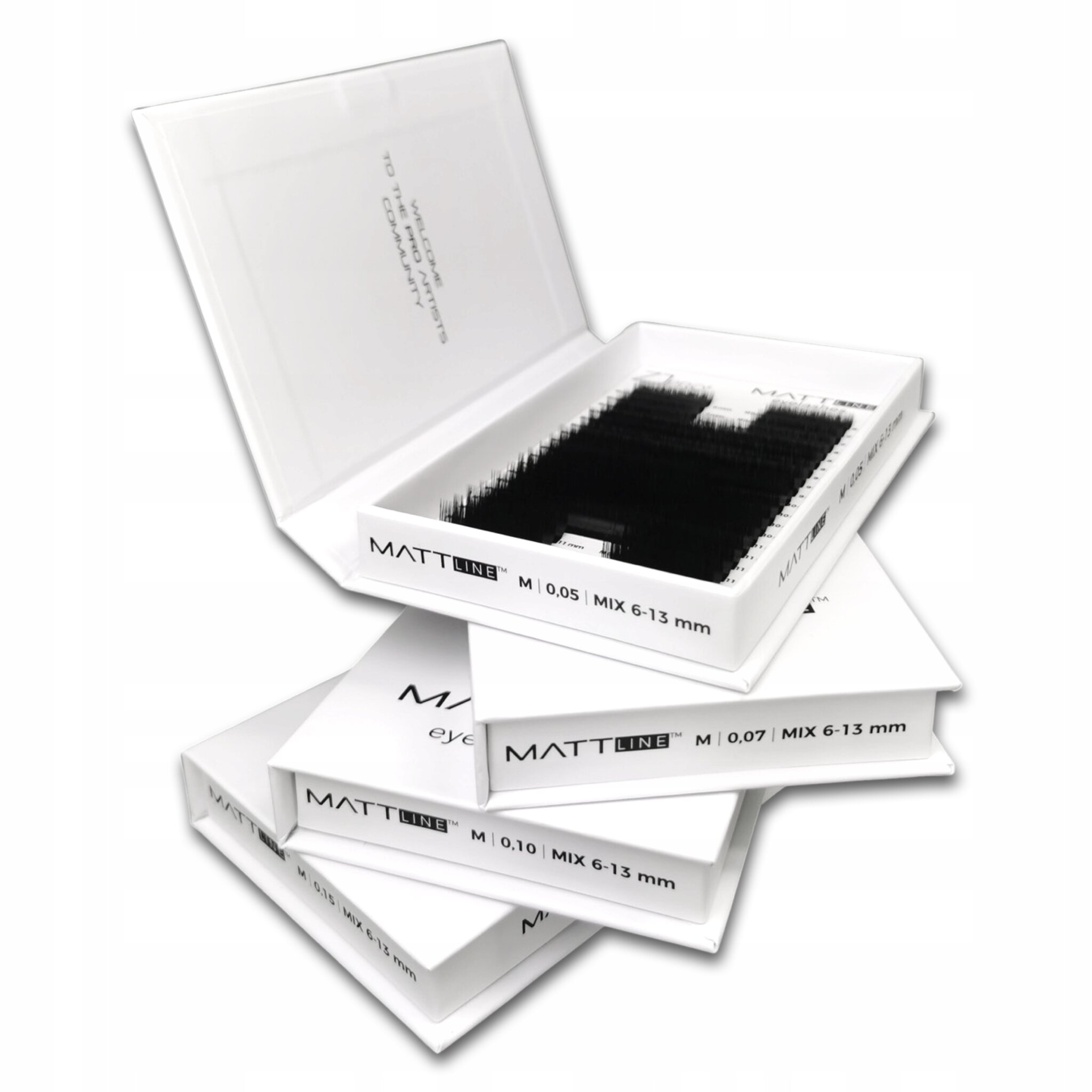 ZJPro RZĘSY MATTline eyelashes M MIX