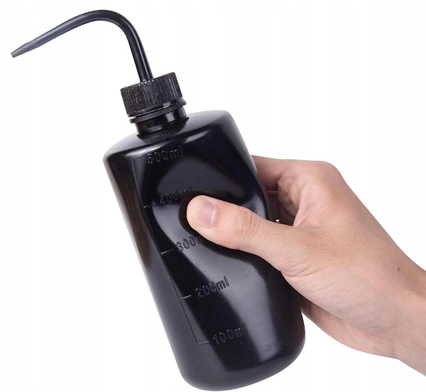 BUTELKA TRYSKAWKA 500ml BUTELECZKA DO MYCIA BLACK