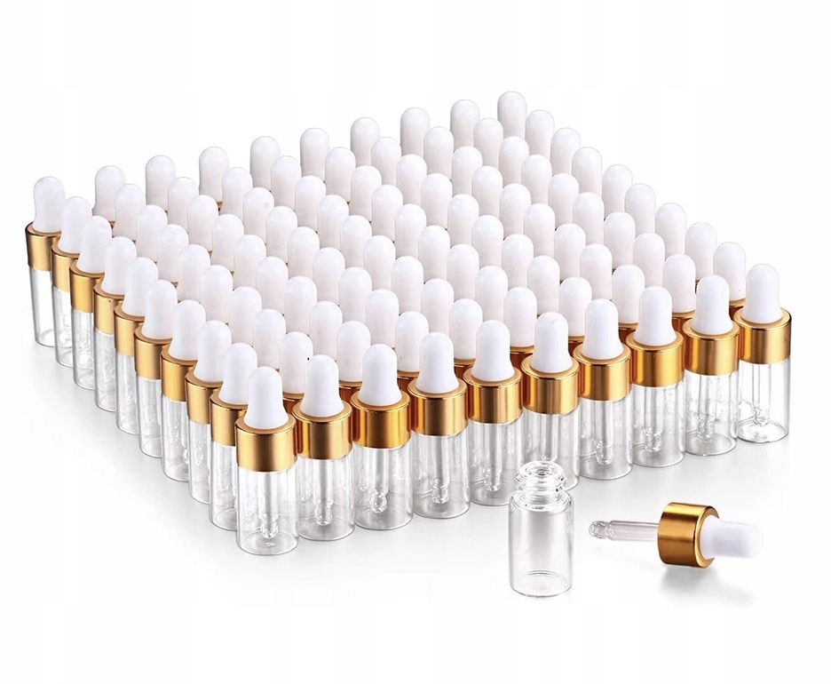 Butelka 10 ml szklana z pipetką na serum odżywkę