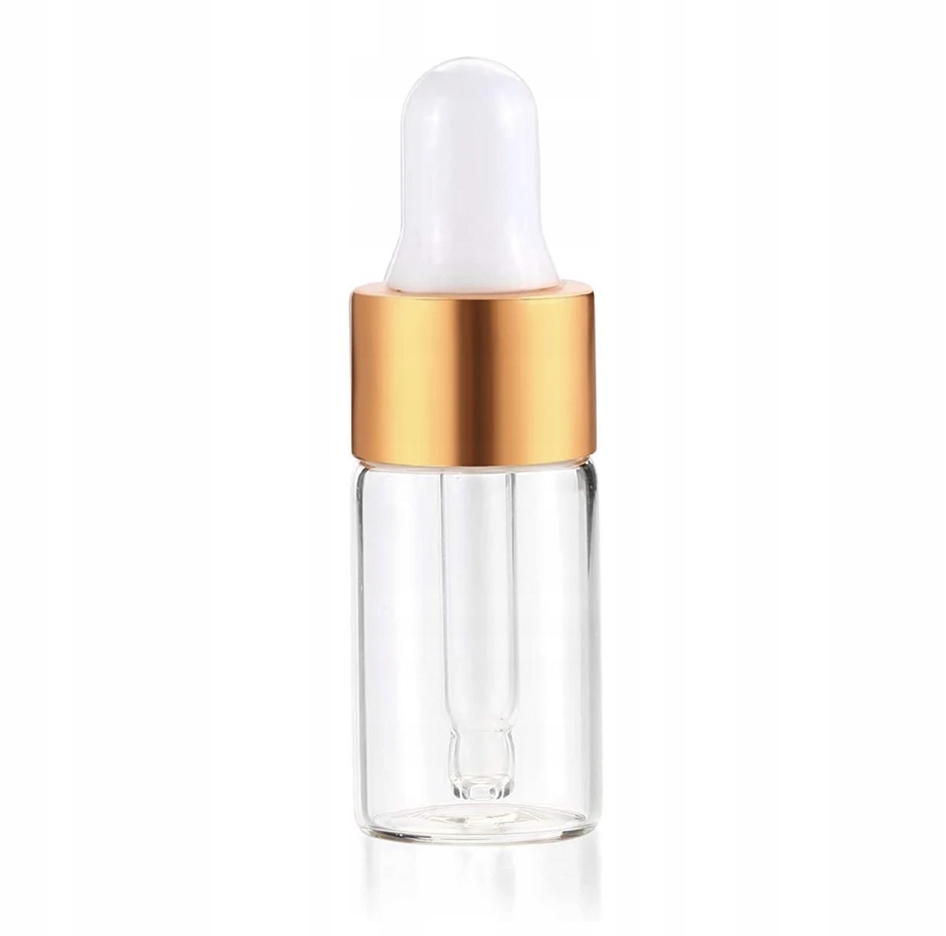 Butelka 10 ml szklana z pipetką na serum odżywkę