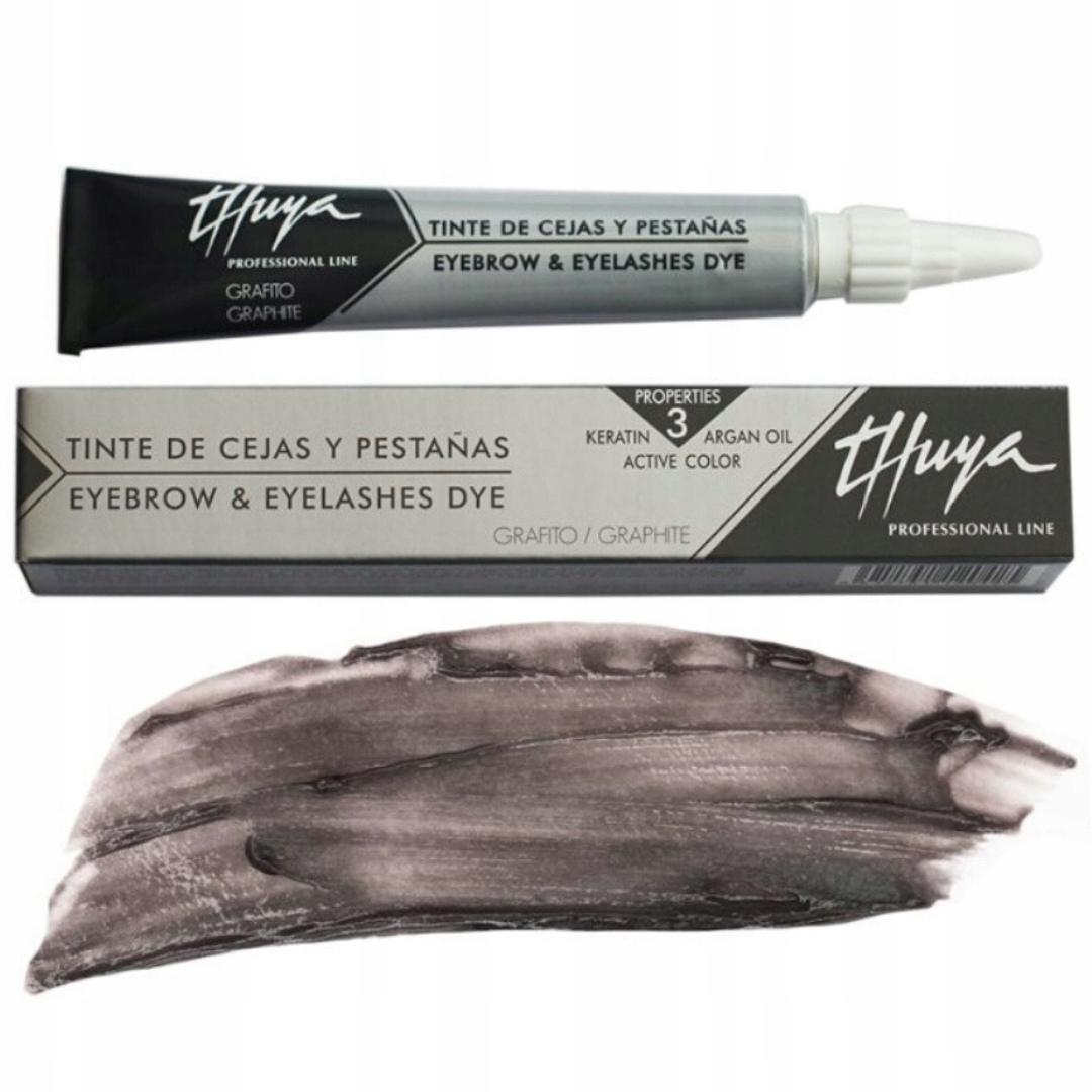 Henna THUYA do brwi i rzęs GRAPHITE grafitowa farbka