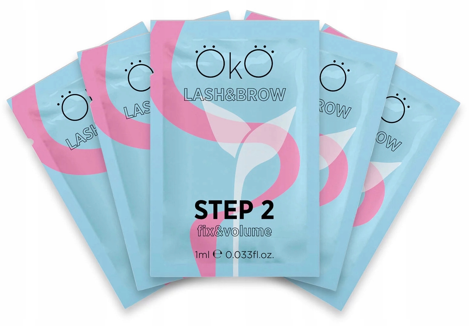 Żel do laminowania rzęs i brwi STEP 2 OkO 5 szt