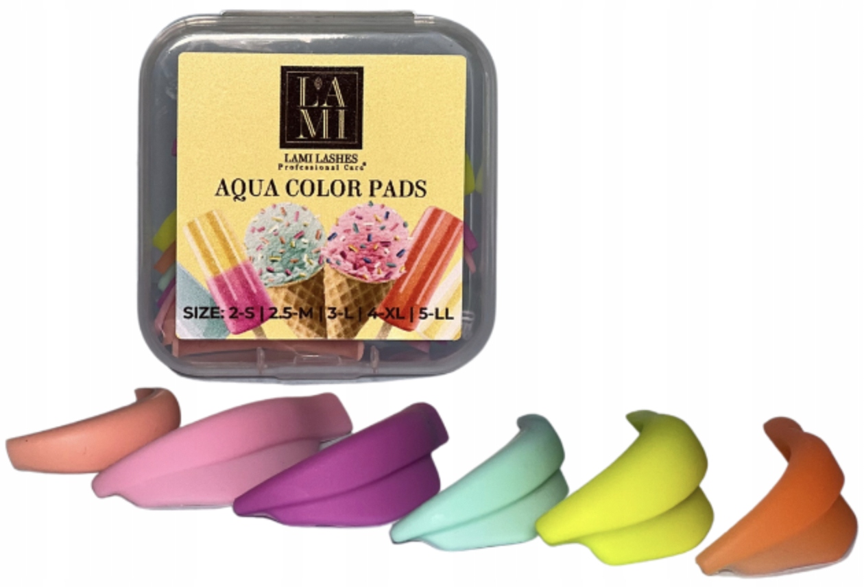 Wałki do liftingu Lami Lashes Aqua Pads 6 par