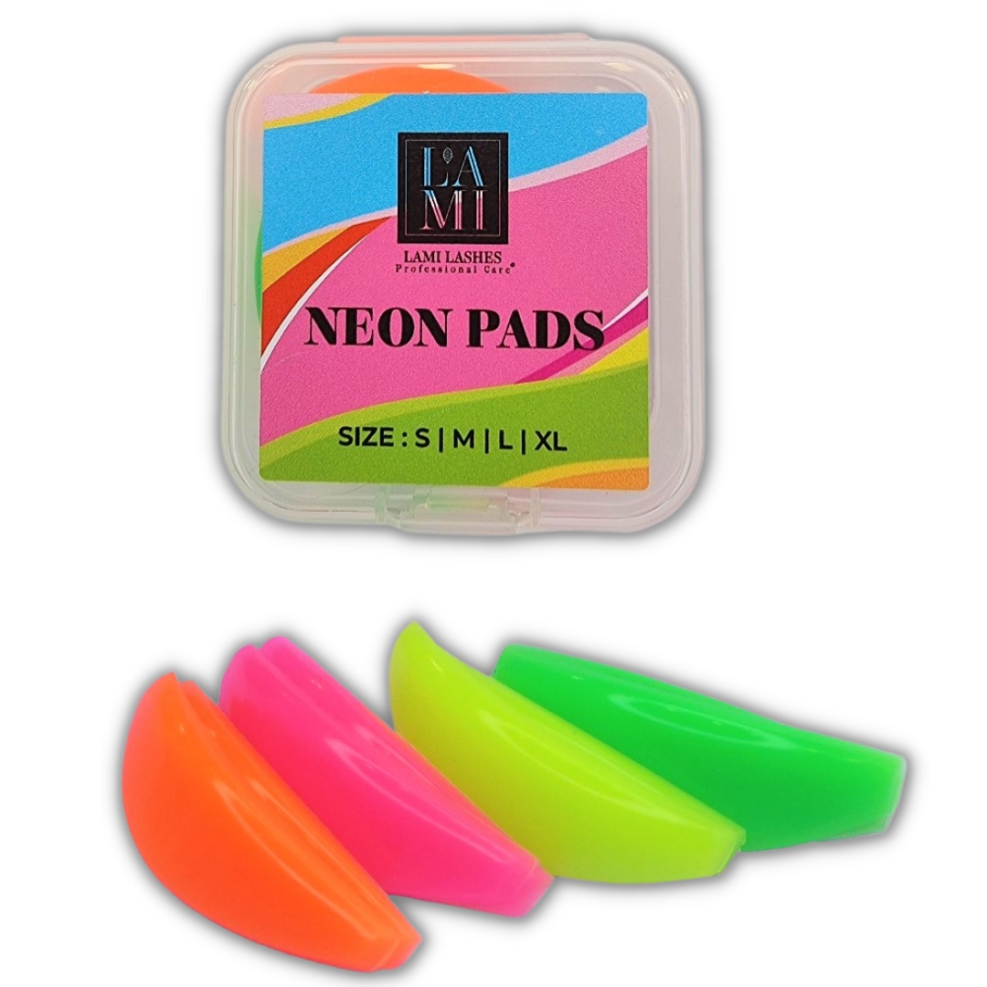 Wałki do liftingu Lami Lashes NEON Pads 4 pary