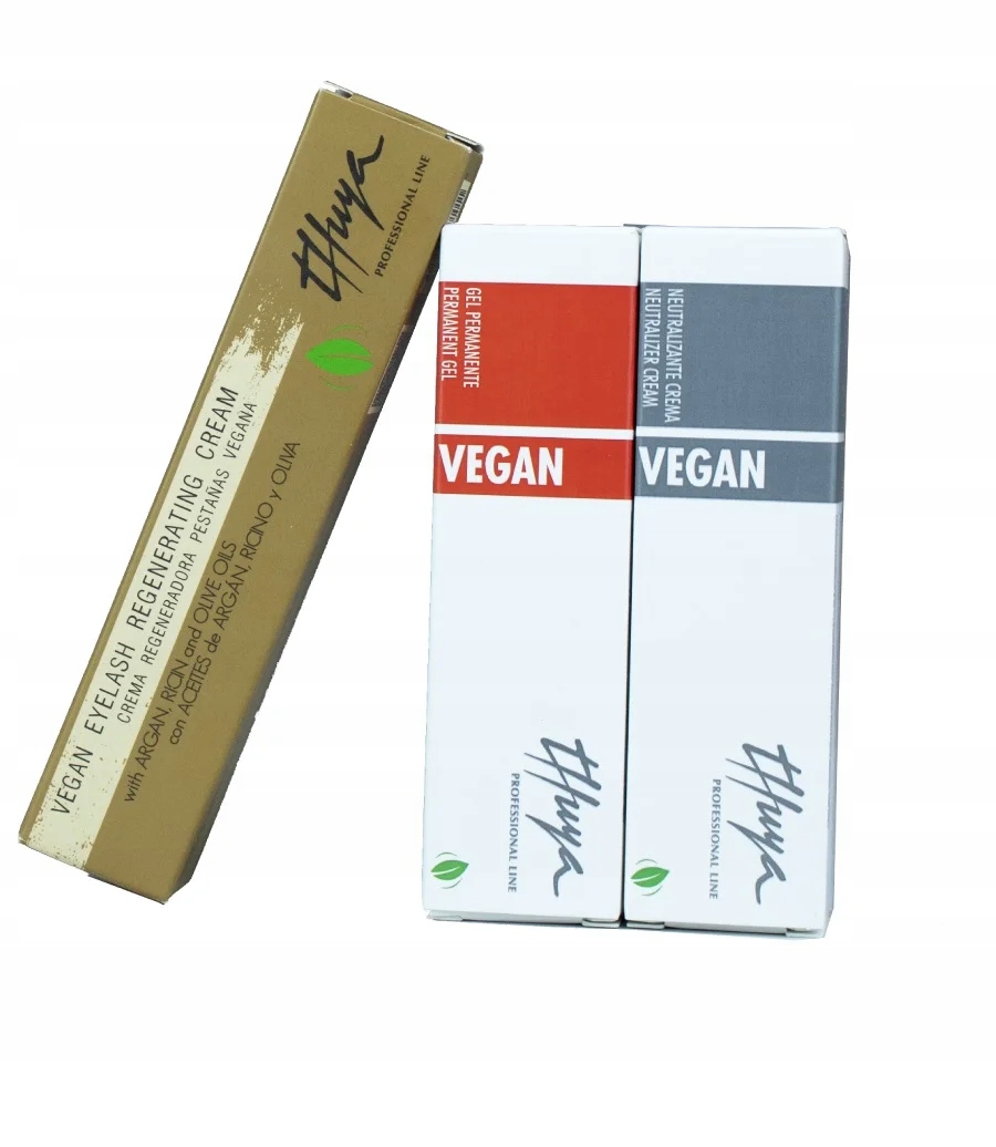 Zestaw do laminacji brwi lifting rzęs THUYA VEGAN