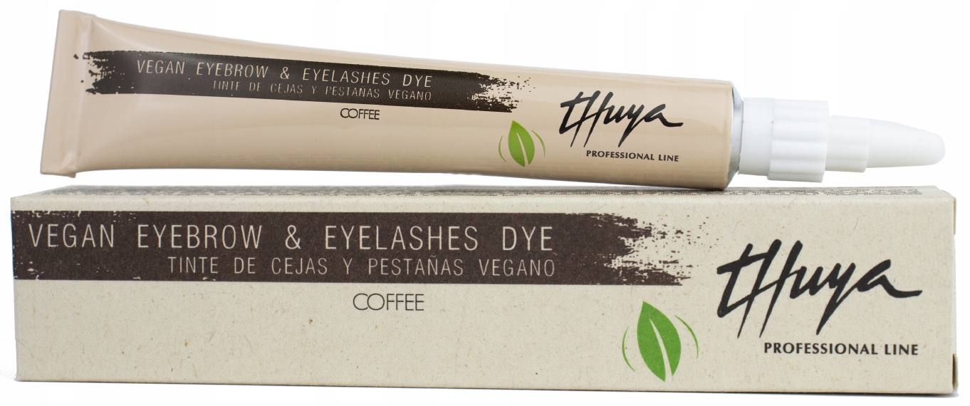 Henna THUYA Vegan do brwi i rzęs farba coffee