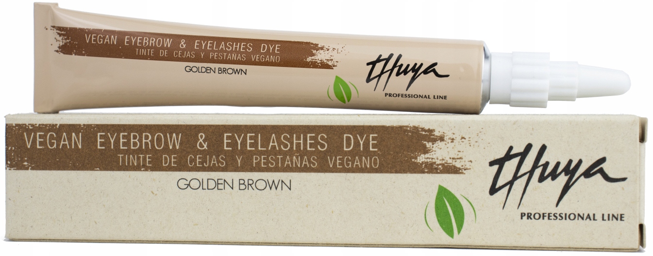 Henna THUYA Vegan brwi i rzęs farba golden brown