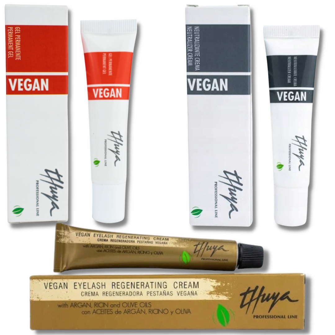 Zestaw do laminacji brwi lifting rzęs THUYA VEGAN