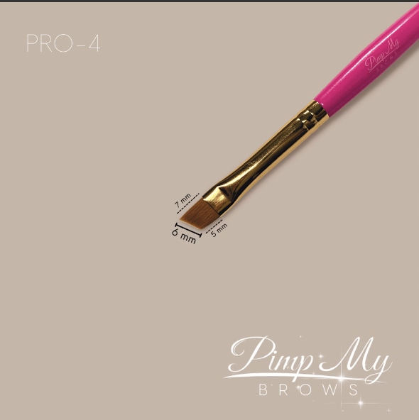 Pędzel do brwi i rzęs Pimp My Lashes PRO-4