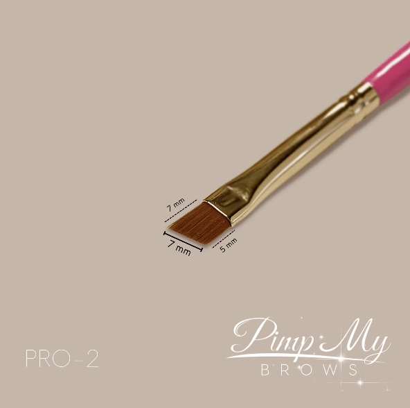 Pędzel do brwi i rzęs Pimp My Lashes PRO-2