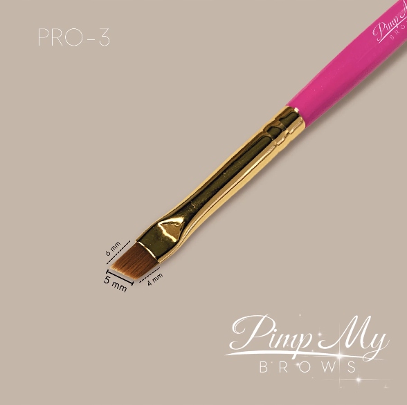 Pędzel do brwi i rzęs Pimp My Lashes PRO-3