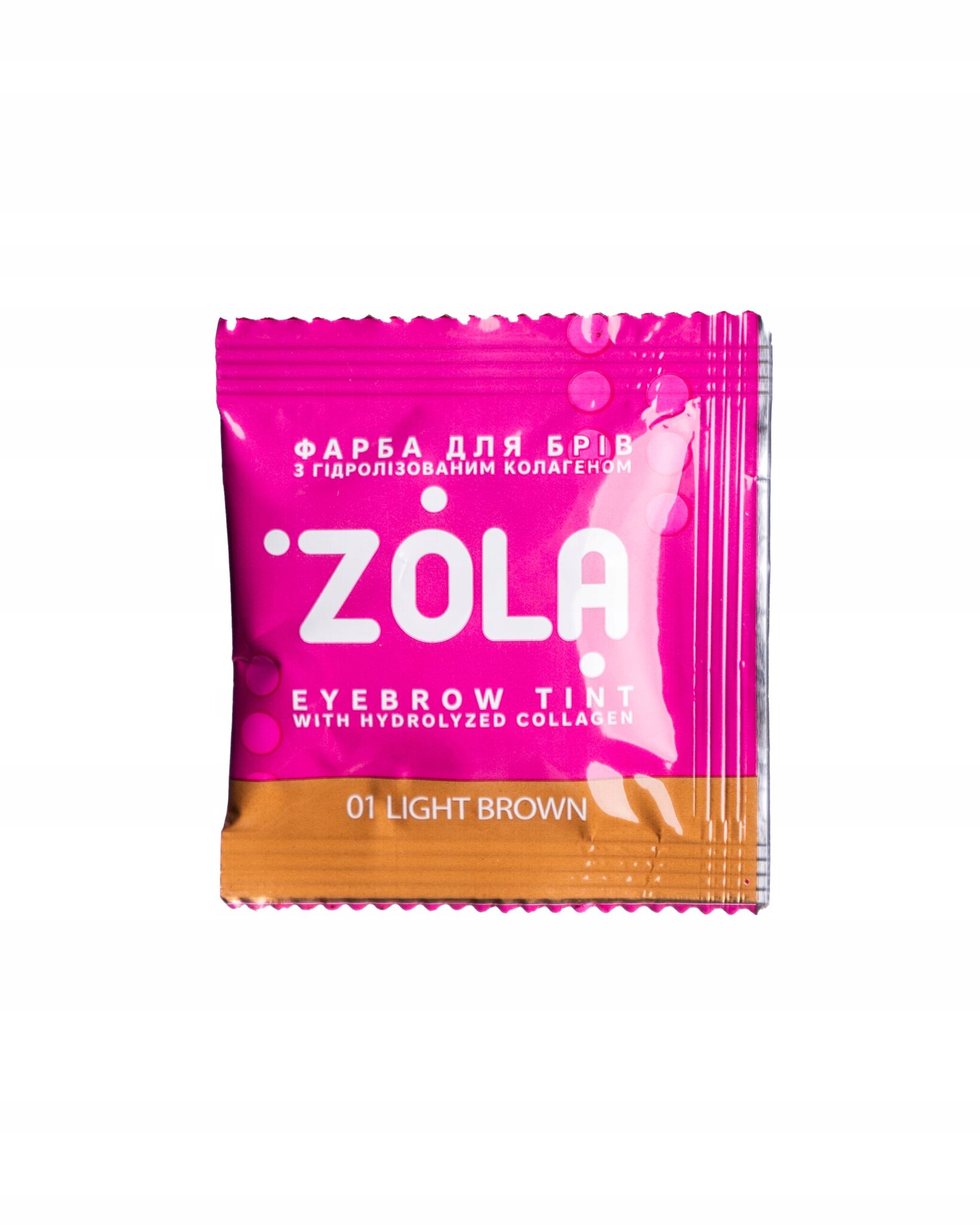 Farbka do brwi ZOLA 01 Light Brown + oksydant