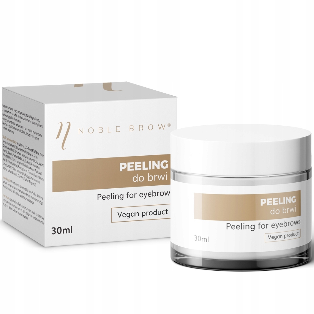 Peeling do brwi Noble Lashes Brow 30 ml