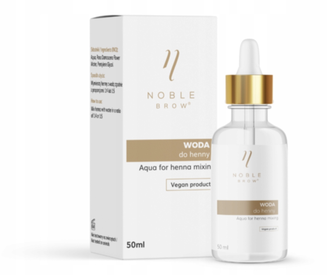Woda do henny pudrowej Noble Lashes Brow 50 ml
