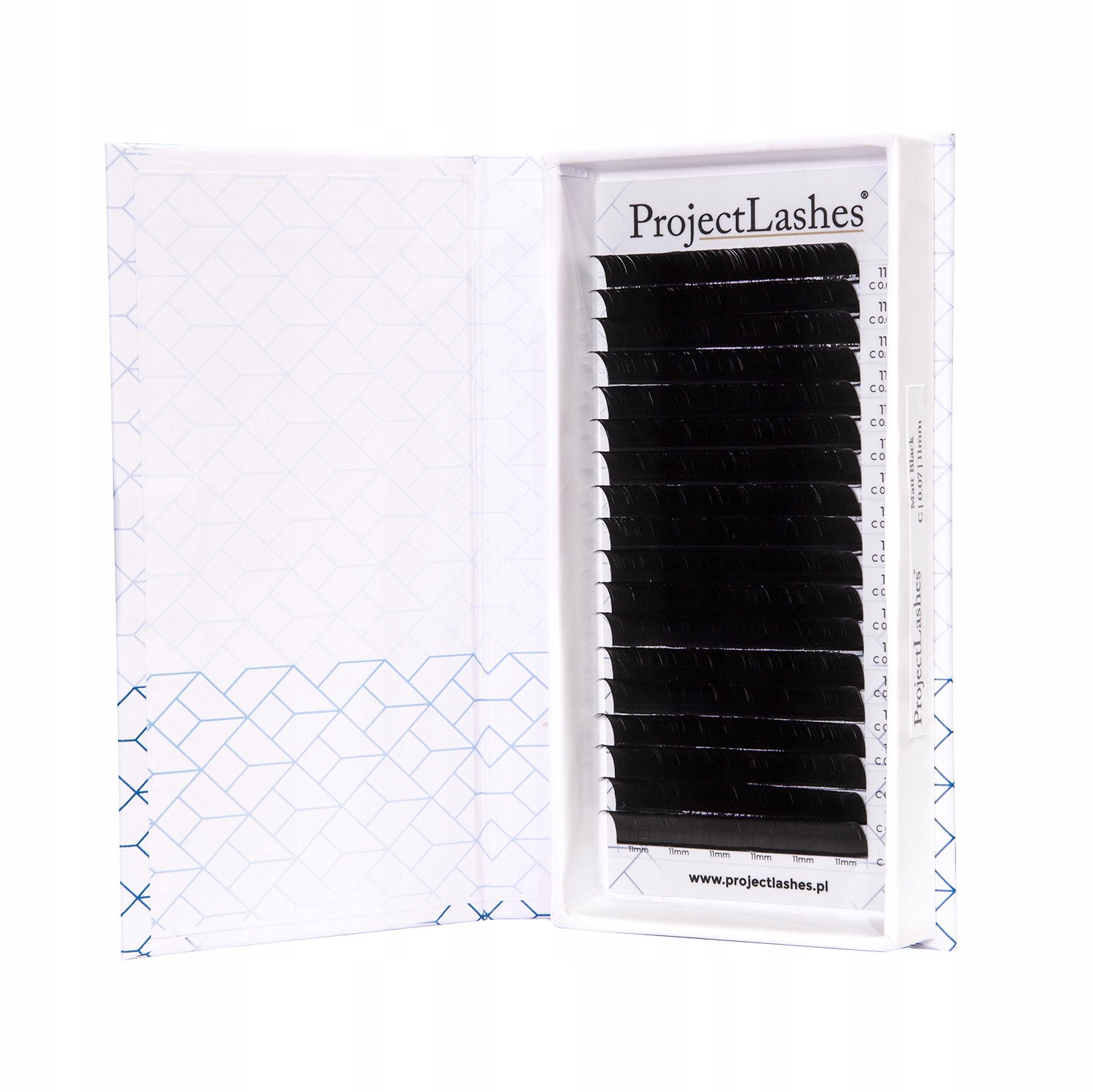 Rzęsy Project Lashes D 0,07 6-13mm czarne MIX