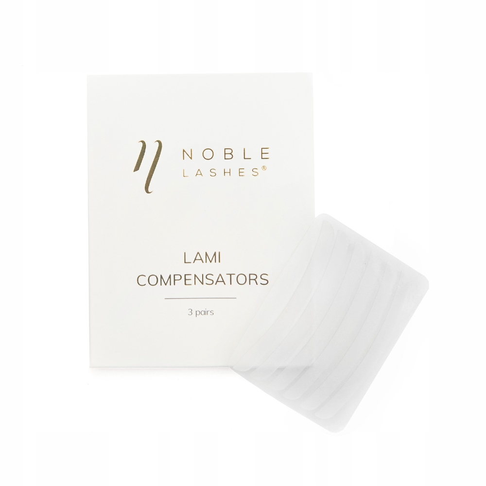 LAMI COMPENSATORS Kompensatory, nakładki do laminacji rzęs Noble Lashes