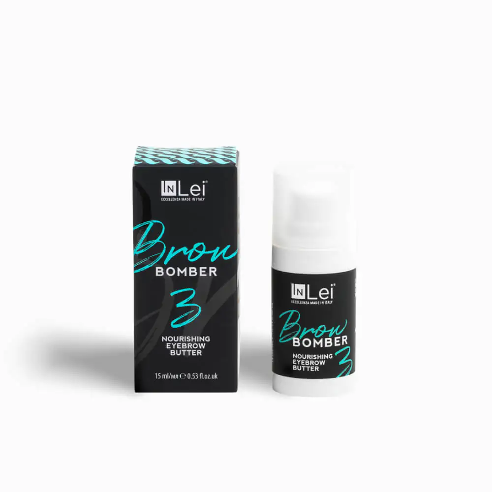 InLei® ”BROW BOMBER 3” – odżywcze masło do brwi 15ml
