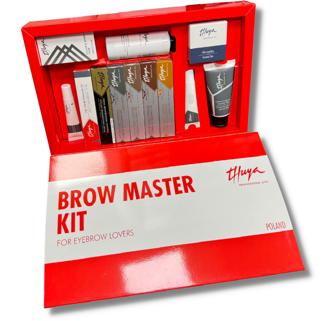 Zestaw do laminacji brwi BROW MASTER KIT trwałej stylizacji THUYA