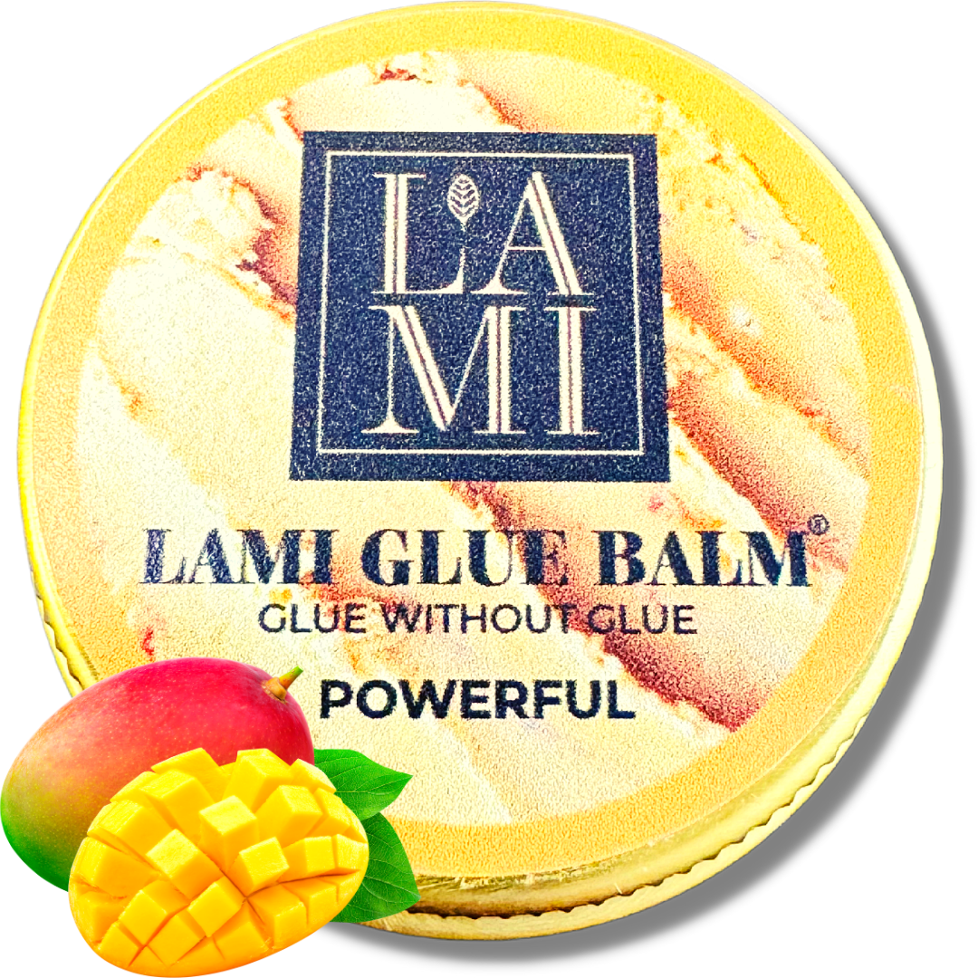 LAMI LASHES POWERFUL Balm glue klej bez kleju 10g PEACH mocny